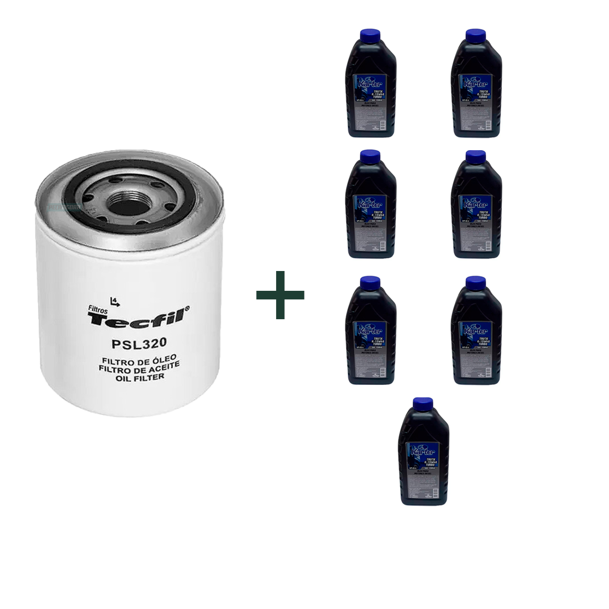 CAIXA 6 OLEO MOTOR DIESEL 15W40 CI-4 1L KARTER TRUCK TURBO (CX.K2131-15W40-CI4-1