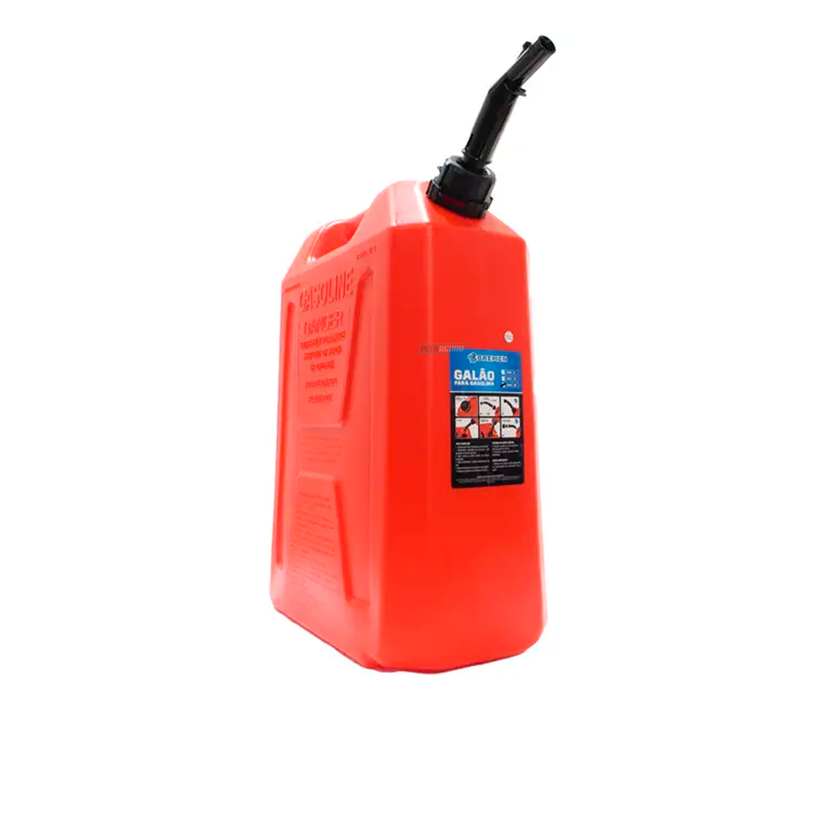 GALAO EM POLIETILENO 20L PARA GASOLINA COM EXTENSOR E TAMPA BREMEN (10498 )