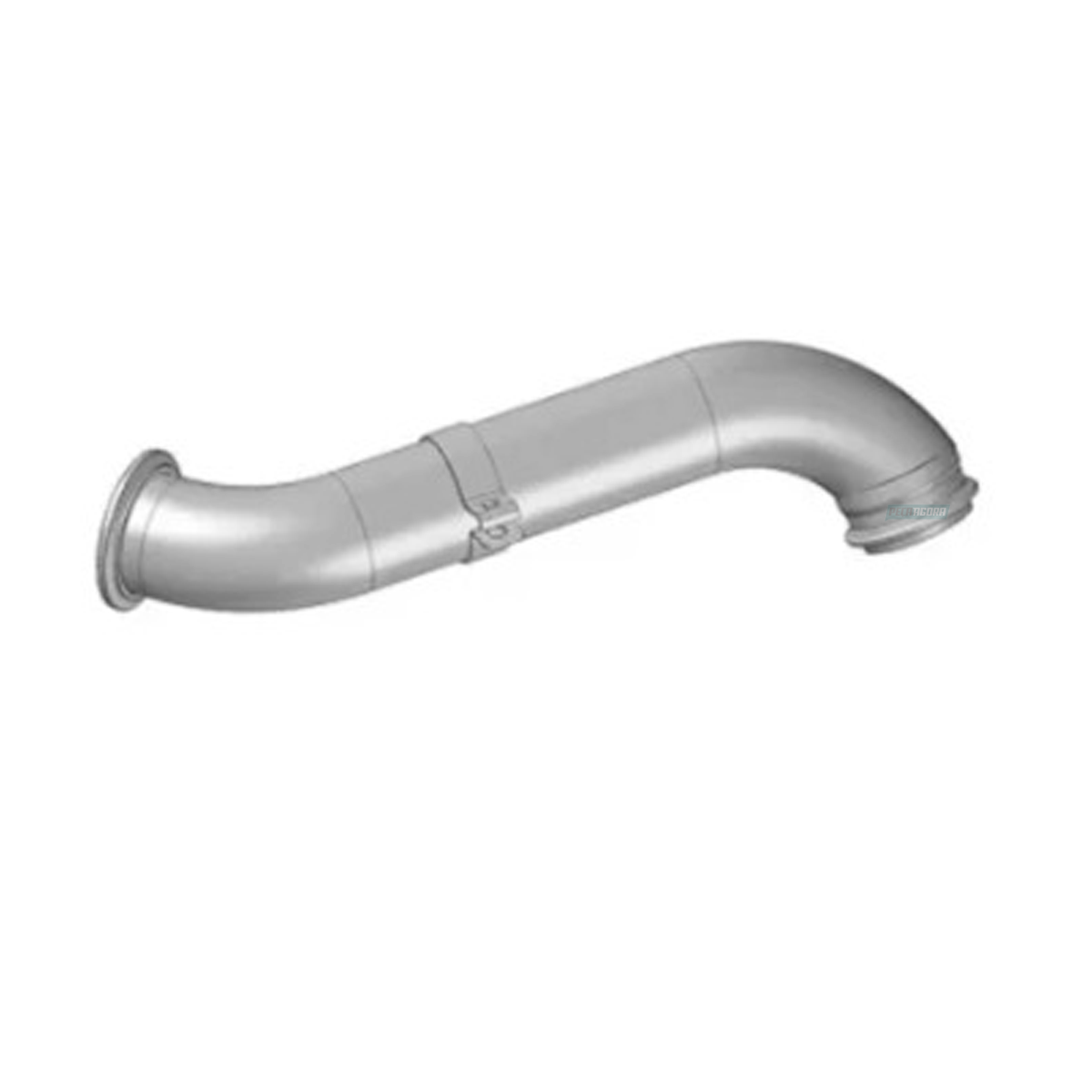 TUBO SAIDA MOTOR ESCAPAMENTO IVECO S-WAY TECTOR 17280 24280 EURO 6 2023 2024 (58