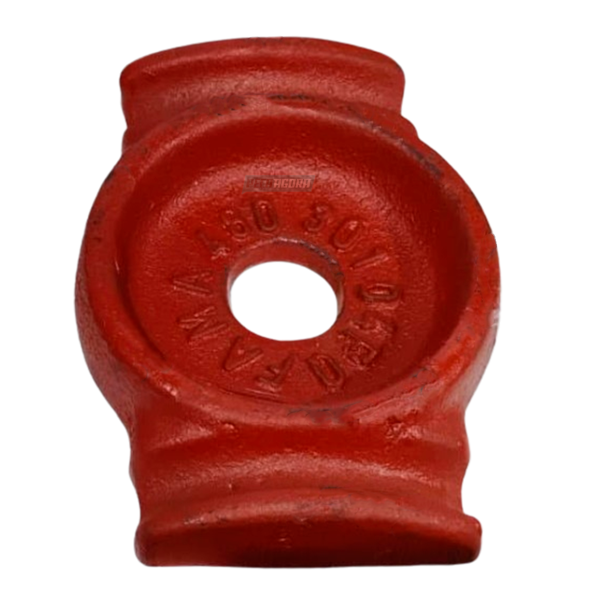 PLACA GUIA GRAMPO TRASEIRO MERCEDES BENZ 608 708 (3093250331)