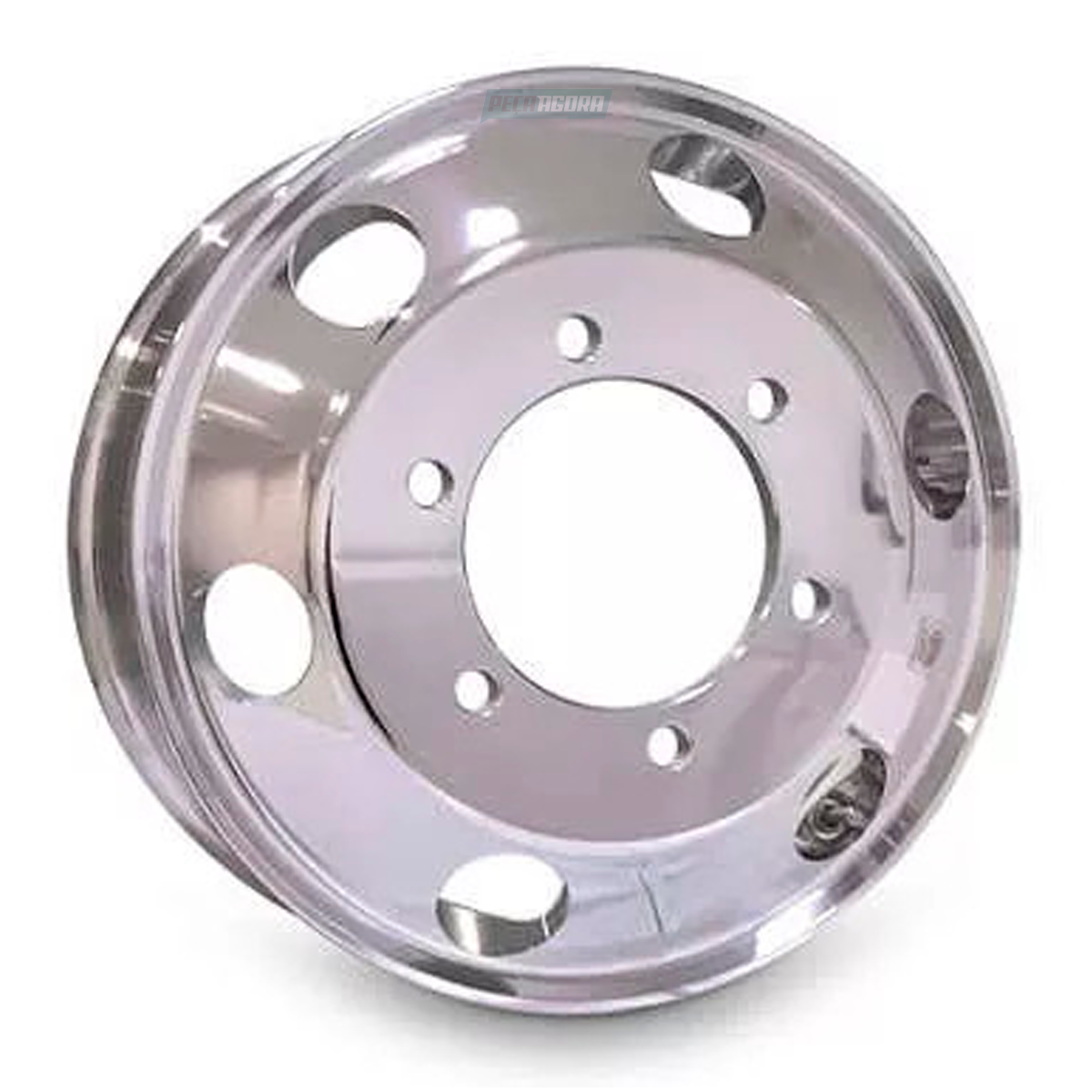 RODA DISCO ARO 17,5 X 6 ALUMINIO FORJADA VW FORD CARGO AGRALE IVECO DAILY (BZ097