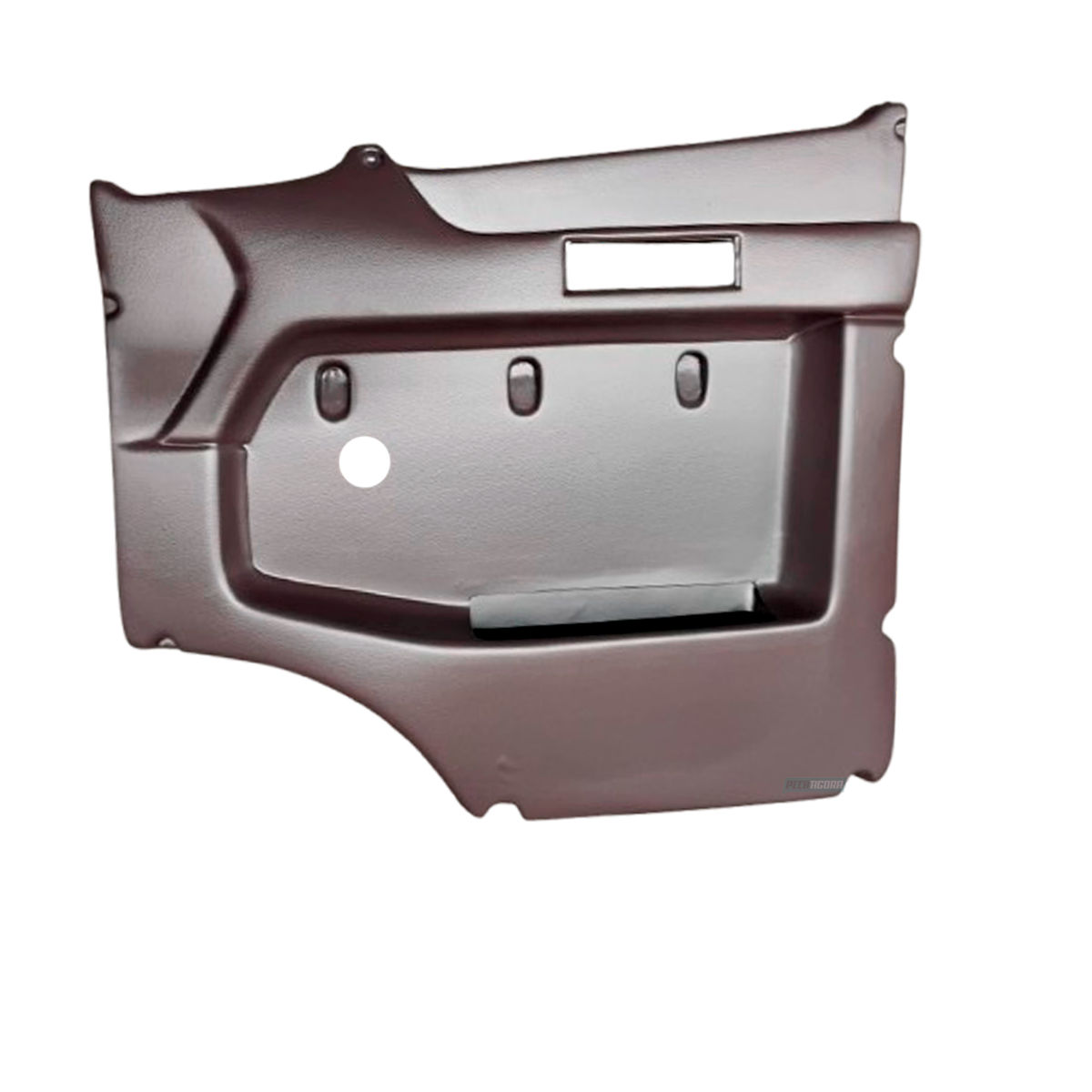 FORRO PORTA ESQUERDO MARROM PLASTICO MB 1618 1238 1114 912 (6887208270-FP110)