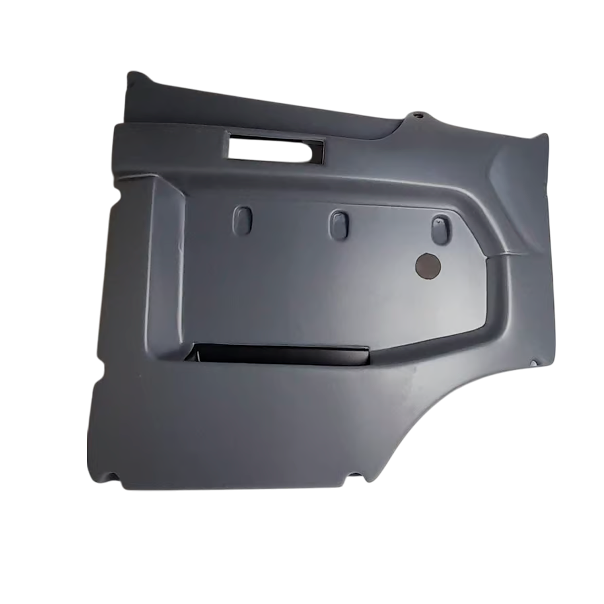 FORRO PORTA FIBRA ESQUERDO MB 1618 BICUDO HPN CINZA PLASTICO ESQUERDO (688720827