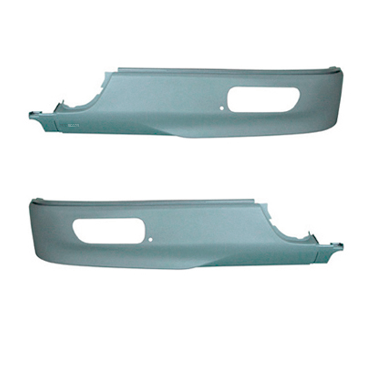 PAR SPOILER INFERIOR COM FURO MILHA MB AXOR 1933 2035 2040 2044 2533 2540 2544 2