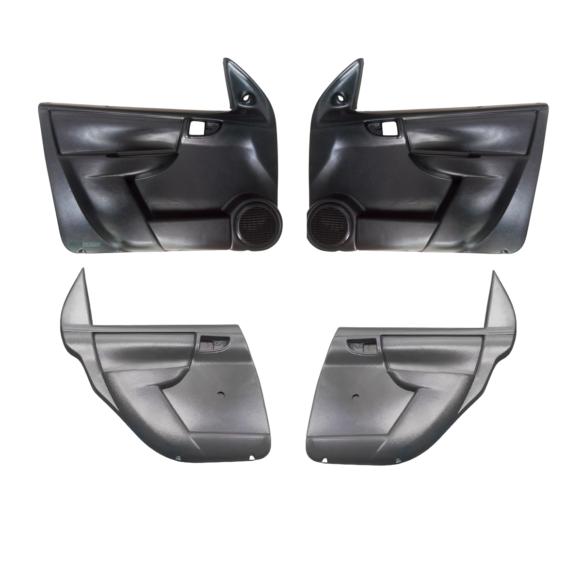 KIT FORRO PORTA COMPLETO CELTA 4 PORTAS PRISMA 2006 A 2016 VIDRO MANUAL ELETRICO