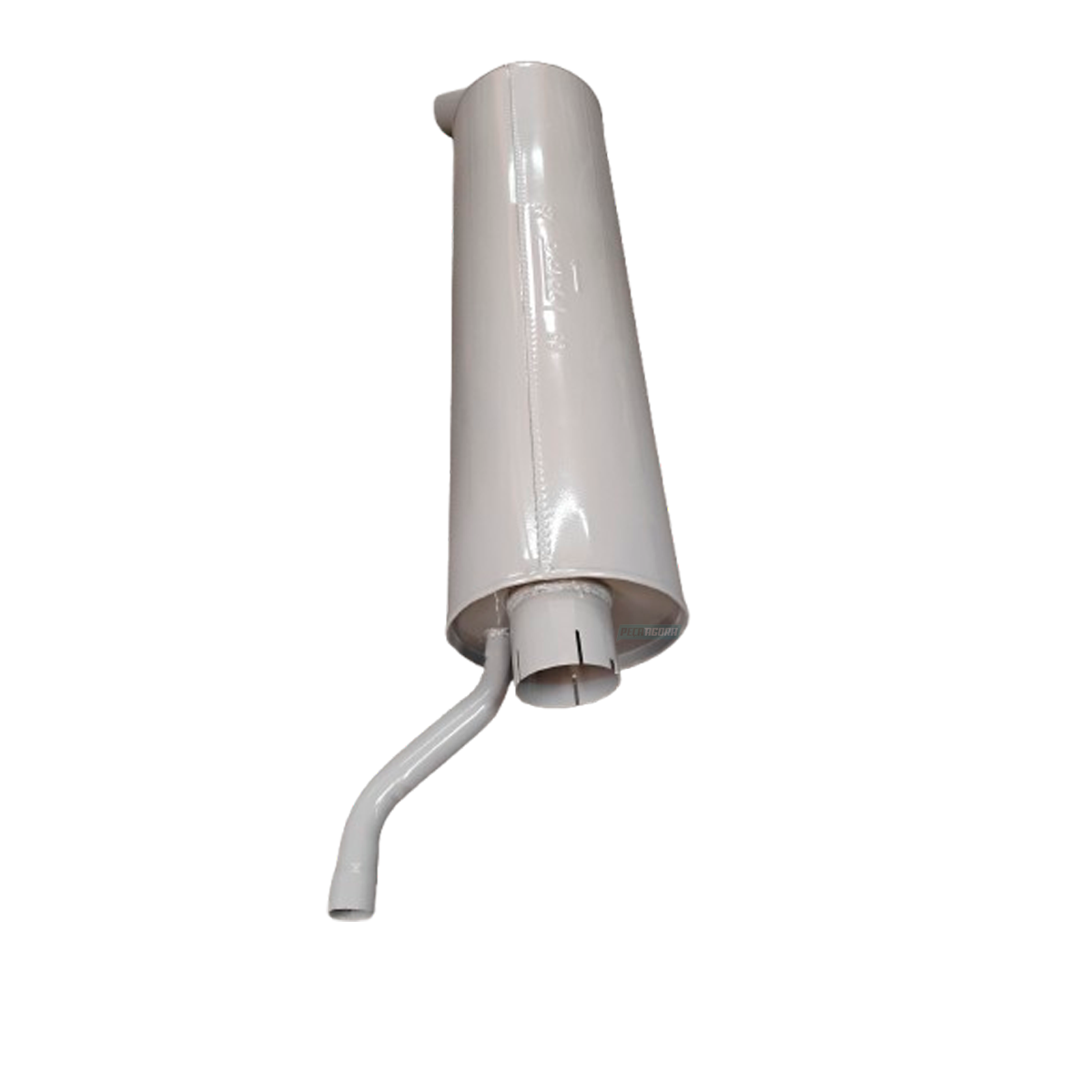 SILENCIOSO ESCAPAMENTO FORD 2628E 2622E 2006 A 2011 MOTOR CUMMINS ISB 6CIL  (4C4