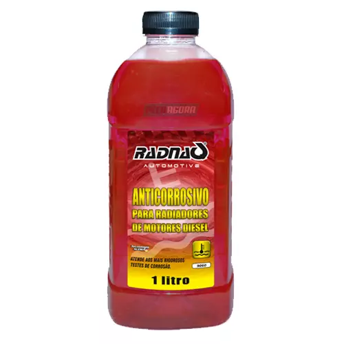 ADITIVO AGUA RADIADOR ANTICORROSIVO MOTOR DIESEL 1 LITRO RADNAQ (RQ9060)