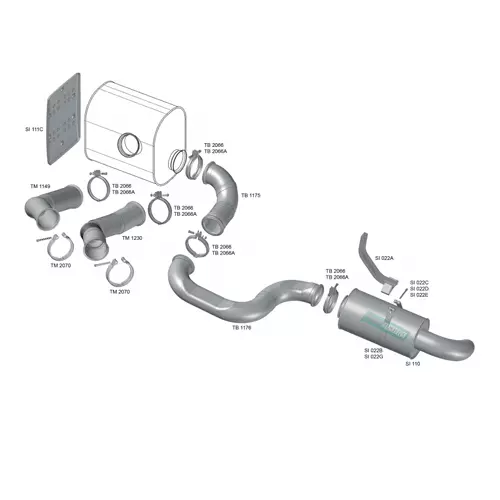 SUPORTE SILENCIOSO VOLVO FH FM NH TODOS ATE 2015  (20439408)