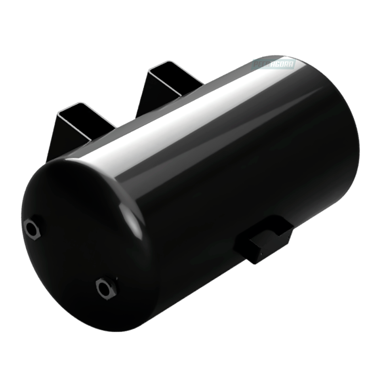 TANQUE RESERVATORIO BALAO AR FREIO 33L MB 2726 COM SUPORTES (6934327101-TPAR2700