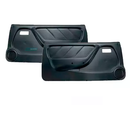 PAR FORRO PORTA PRETO KADETT IPANEMA 2 PORTAS PLASTICO COM TELA  (K.FP1057-FP105