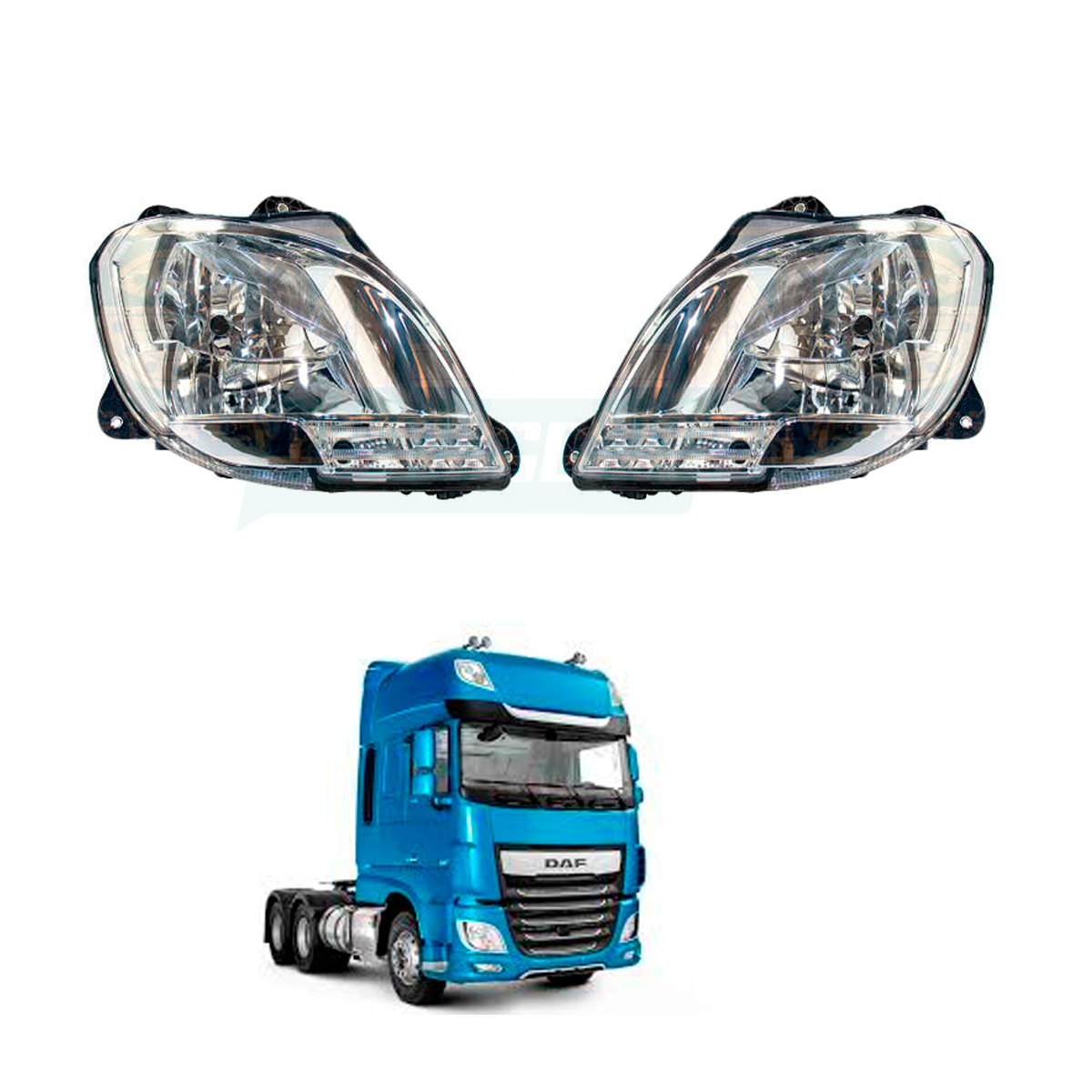PAR FAROL PRINCIPAL LD LE DAF XF106 2020 EURO 6  (K.1835874-L54666-L0713014-1835