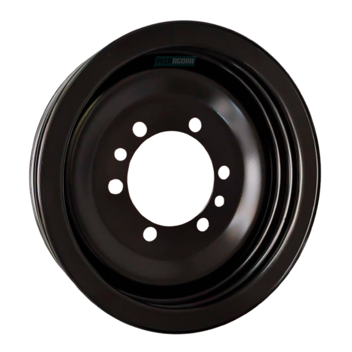 POLIA VIRABREQUIM 3 CANAIS CHAPA PARA SCANIA T112 113 K112 113 (348743-1380025)