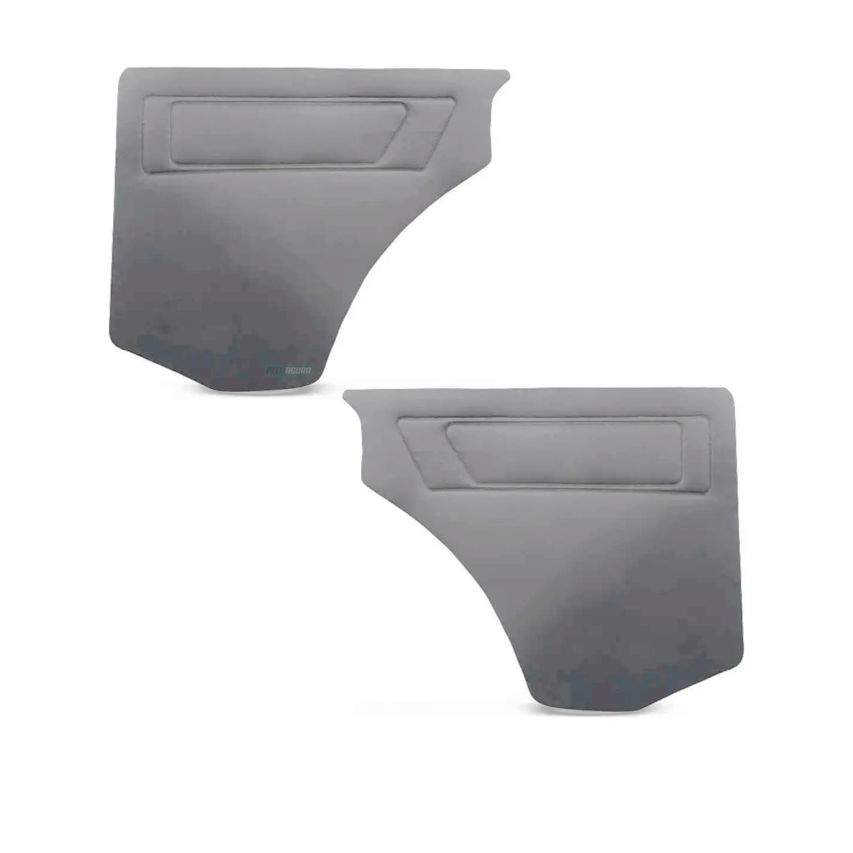 PAR FORRO LATERAL TRASEIRA GOL QUADRADO 89 A 94 CINZA (M320102)