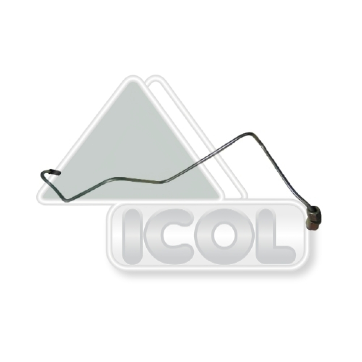 TUBO INJETOR CILINDRO 4 MOTOR MWM 226/4 BOMBA CAV FORD F4000 ASPIRADO (922609060