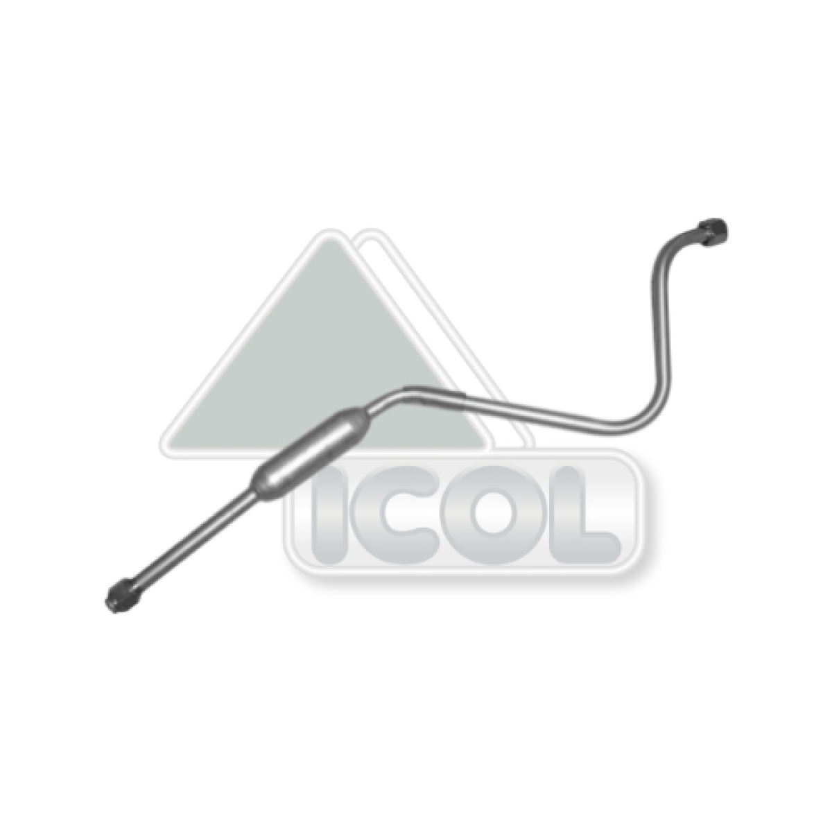 TUBO COMPRESSOR AR (PORCA 7/8") 13-15170/13-15190/17-23210 MOTOR CUMMINS (2VG607