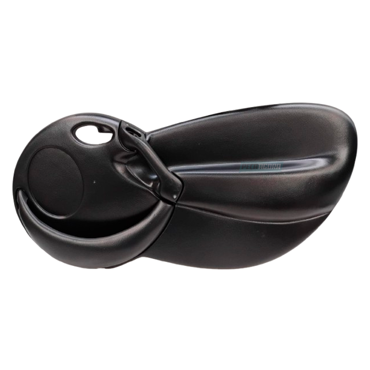 FORRO PORTA PRETO DIREITO FORD KA ELETRICO COM APOIO BRACO SEM TELA 97 A 2007 (F