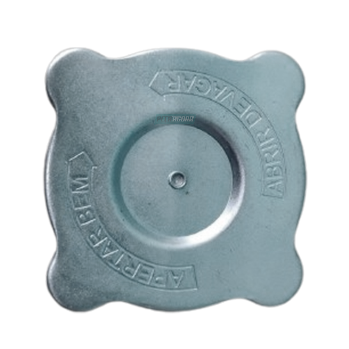 TAMPA RADIADOR METALICA MB CAMINHAO L1113 1313 2013 (0005017015.)