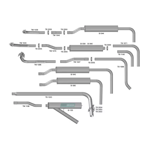 TUBO INTERMEDIARIO MEDIO MB 1113 A 2217 ASPIRADO 2,5'' (3454927204)