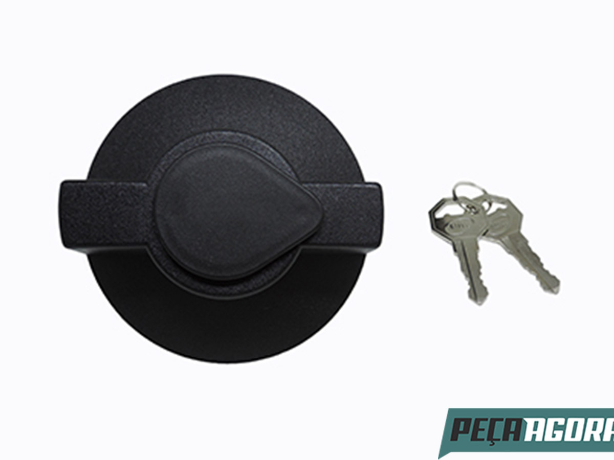 TAMPA TANQUE PLASTICO COM ROSCA LATERAL  MB MERCEDES BENZ (6954707005)