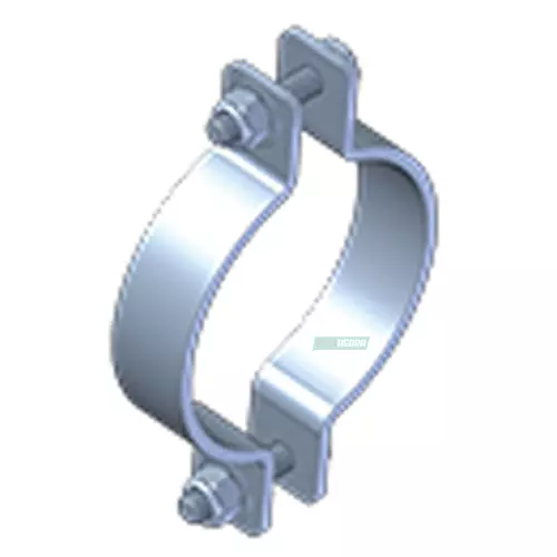 ABRACADEIRA TUBO SAIDA SILENCIOSO DIREITO VW CONSTELLATION 17280 24280 (2T225314