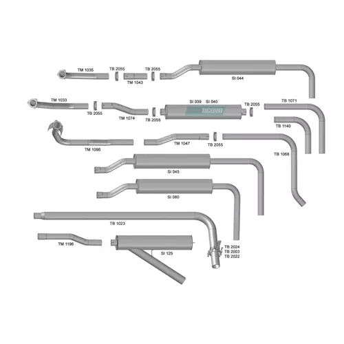 TUBO INTERMEDIARIO ESCAPE (3604922601.)