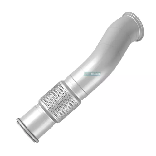 TUBO SAIDA MOTOR 5POL COM MALHA VOLVO FH 2012 A 2018 EURO 5 (21718681-TM1149A)