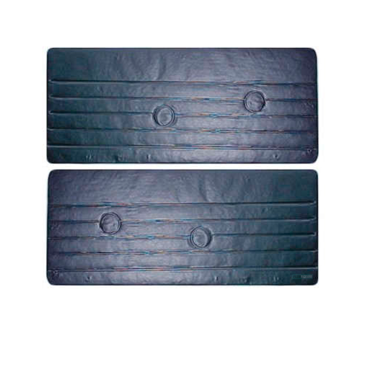 PAR FORRO PORTA CHEVROLET C10 D10 PRETO (FORRO-FC068482)