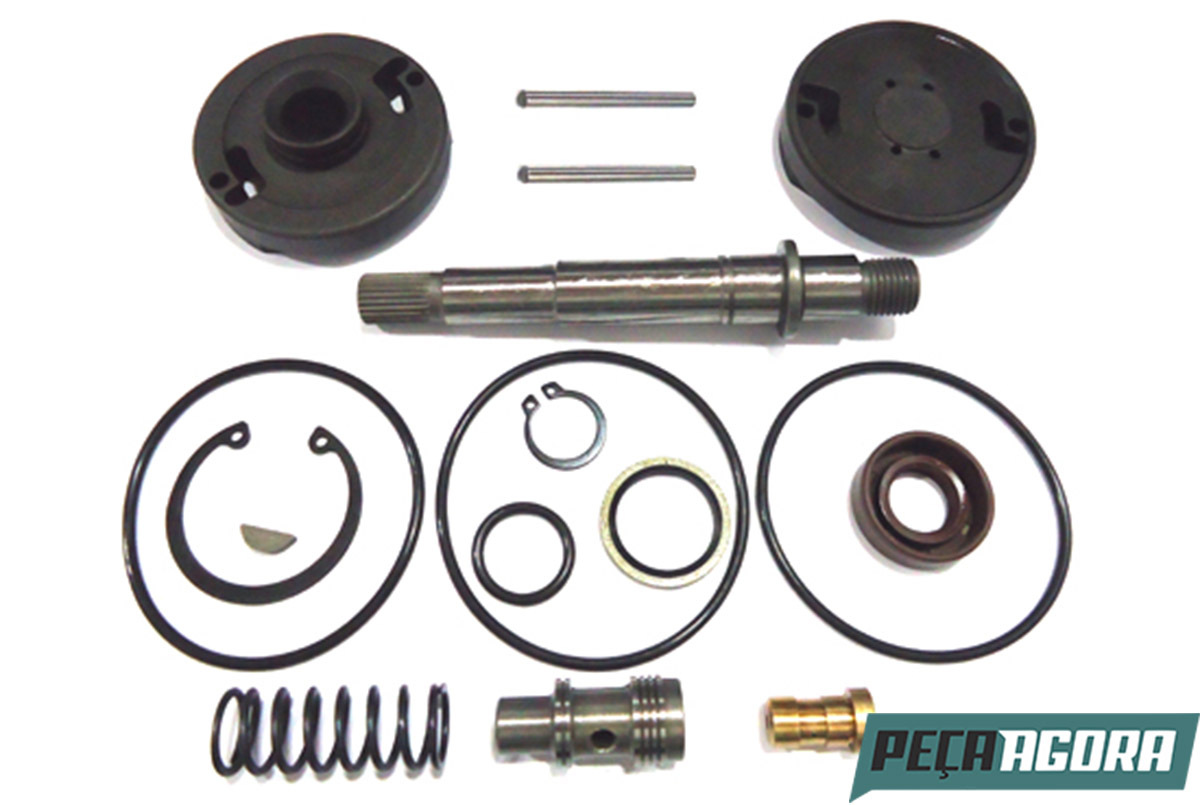 REPARO BOMBA HIDRAULICA MB MERCEDES BENZ OM 447/ OM 449 (L46315)