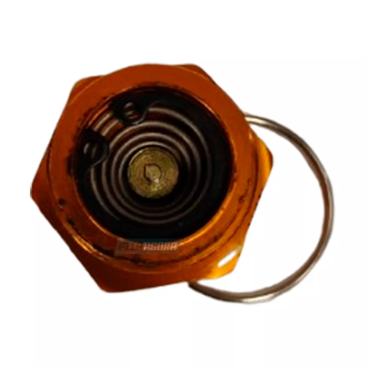 VALVULA ALUMINIO TANQUE AR 22X1.5 MERCEDES BENZ (3454300081E])