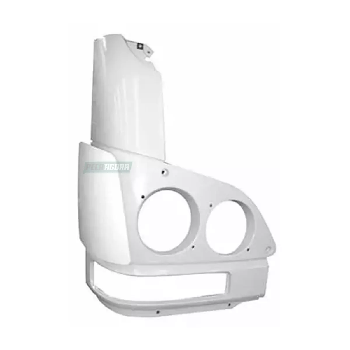 KIT BOJO MOLDURA FAROL DEFLETOR DIREITO MB ACCELO 715 815 915C 1016 (9798800340-