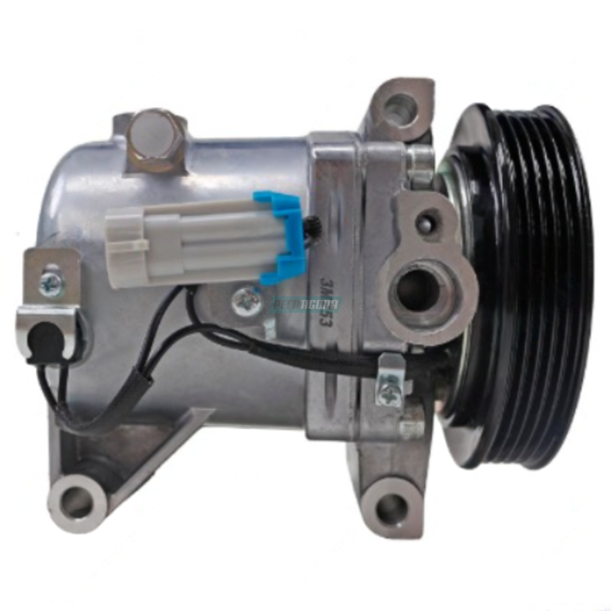 COMPRESSOR MODELO CALSONIC FIAT PALIO UNO FIRE 2006 NOVO UNO 2011 ATE 2014 12 VO