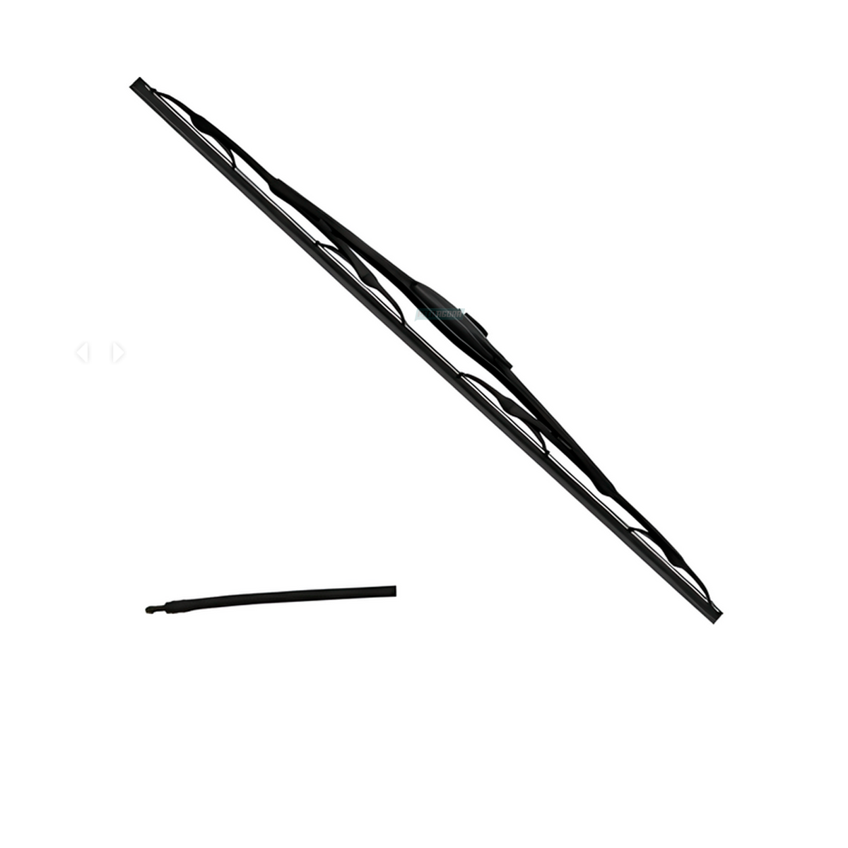 PALHETA LIMPADOR 24POL 60CM GANCHO COM ESGUICHO VOLVO VM 270 2008... VM17 VM23 2