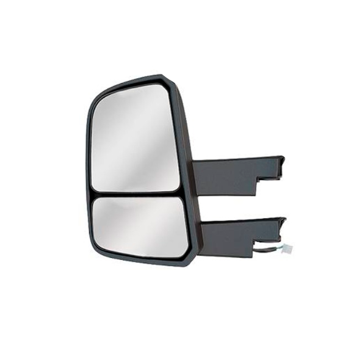 ESPELHO RETROVISOR ESQUERDO ELETRICO BIFOCAL CONVEXO BRACO LONGO VW DELIVERY 201