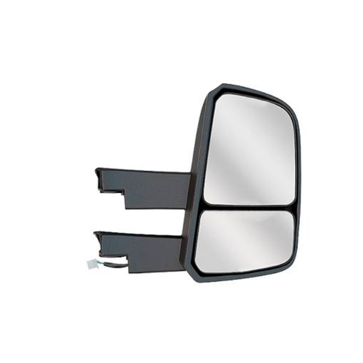ESPELHO RETROVISOR DIREITO ELETRICO BIFOCAL CONVEXO BRACO LONGO VW DELIVERY 2018