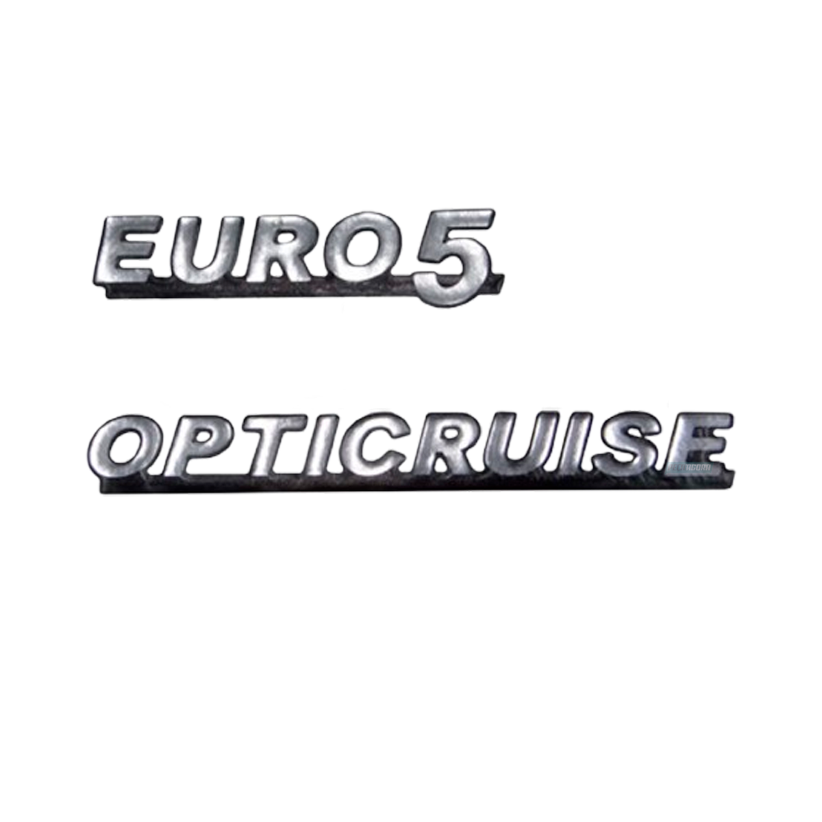 EMBLEMA RESINADO OPTICRUISE ESQUERDO SCANIA EURO 5 2010 A 2018 (10311.)