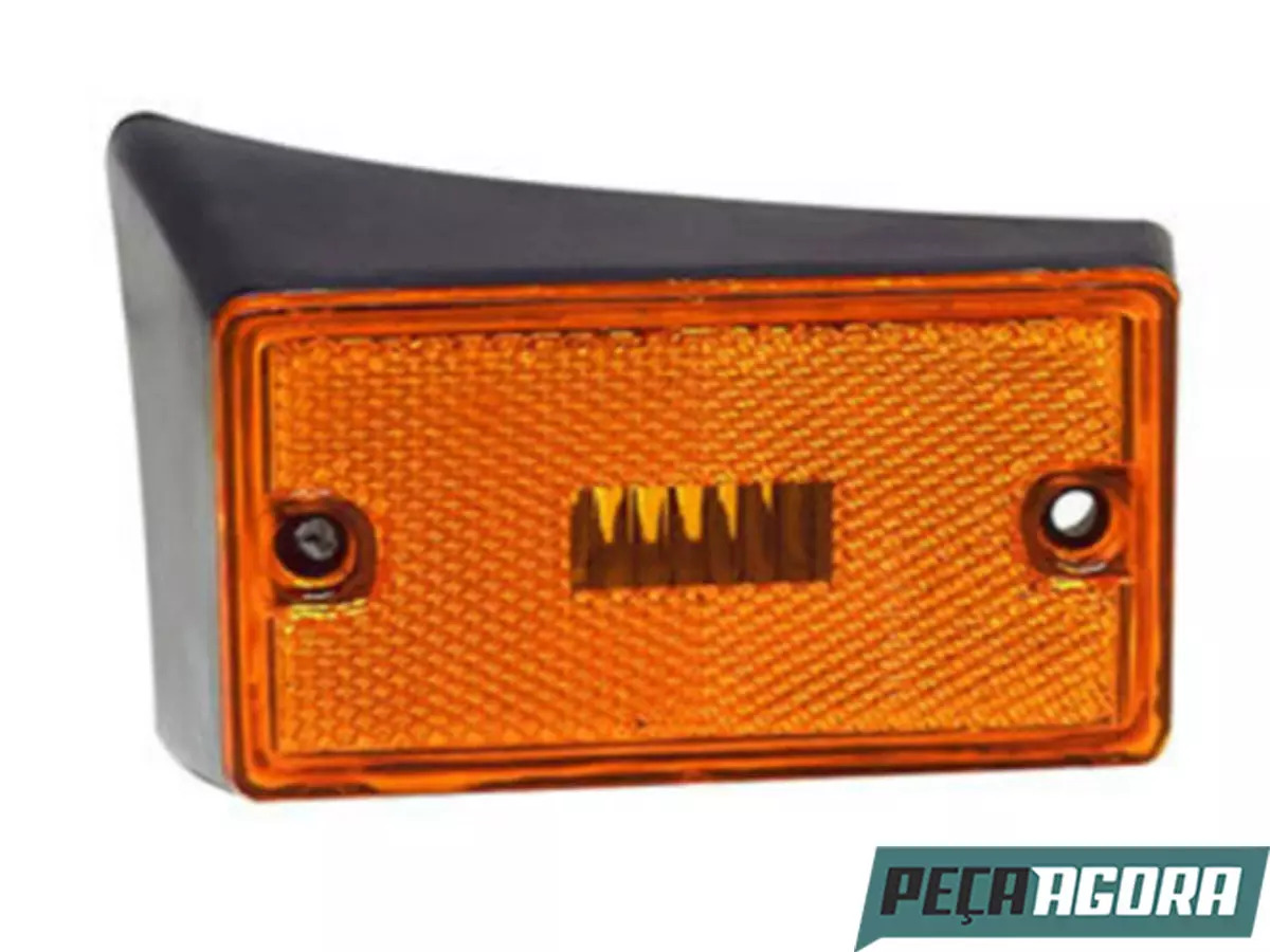 LANTERNA DIANTEIRA LADO DIREITO LATERAL CAMINHÕES VOLKSWAGEN AMARELA (T12945366