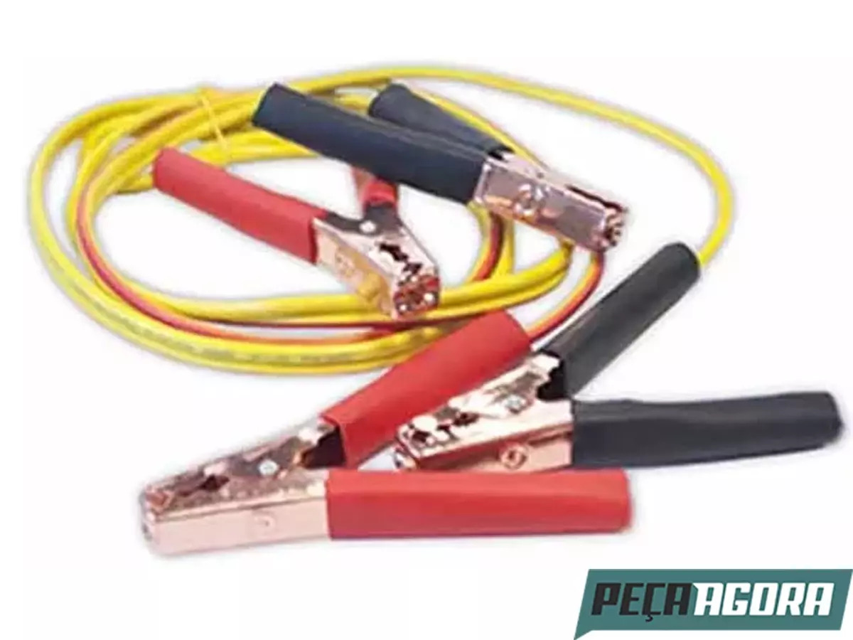 CABO CHUPETA CARGA BATERIA 3 METROS 600 AMP COM GARRA CAMINHAO ONIBUS TRATOR (AP