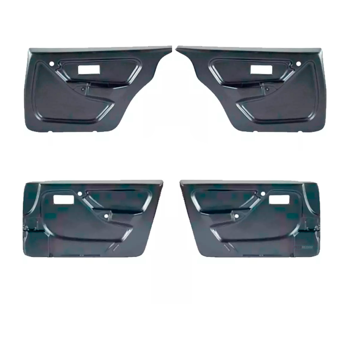 KIT FORROS PORTA DIANTEIRAS TRASEIRAS MONZA TUBARAO 4 PORTAS 91 A 97 CINZA SEM P