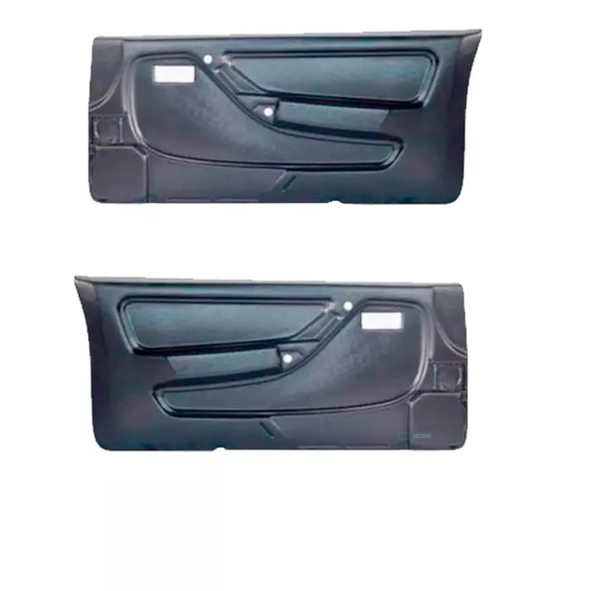 PAR FORRO PORTA DIANTEIRA CINZA MONZA TUBARAO 2 PORTAS 91 A 97  (K.FP325-FP324)