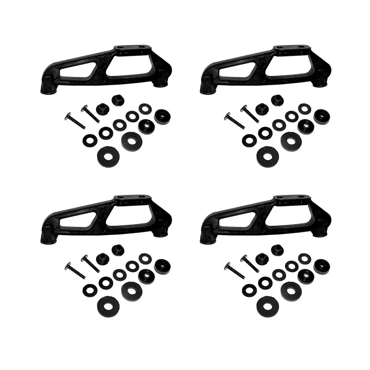 JOGO 4 SUPORTE TAPA SOL PARA IVECO STRALIS HI-WAY  (5801703976)