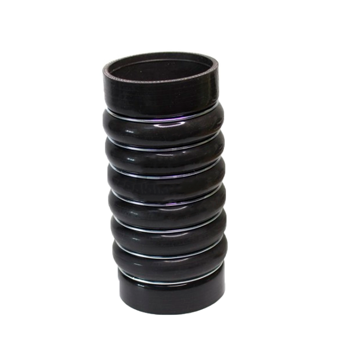 MANGUEIRA INTERCOOLER PRETA DAF XF 106 MOTOR EURO 6 7 ANEIS 101X101X230 (1813208