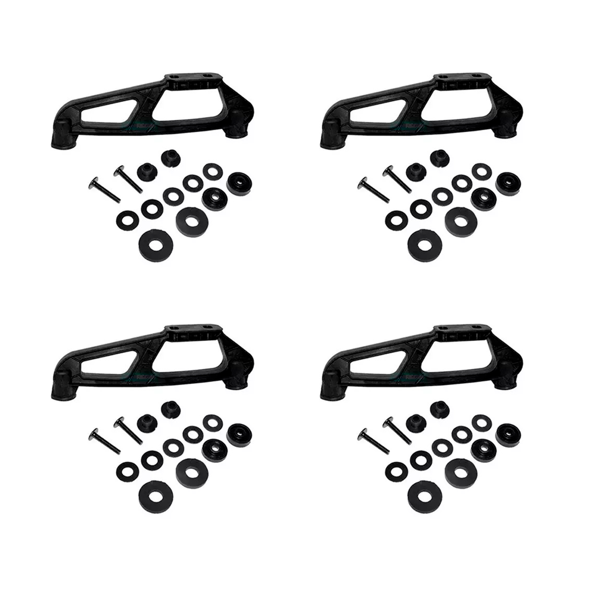JOGO 4 SUPORTE TAPA SOL IVECO STRALIS HI-WAY (CX.5801703976-161546**4)