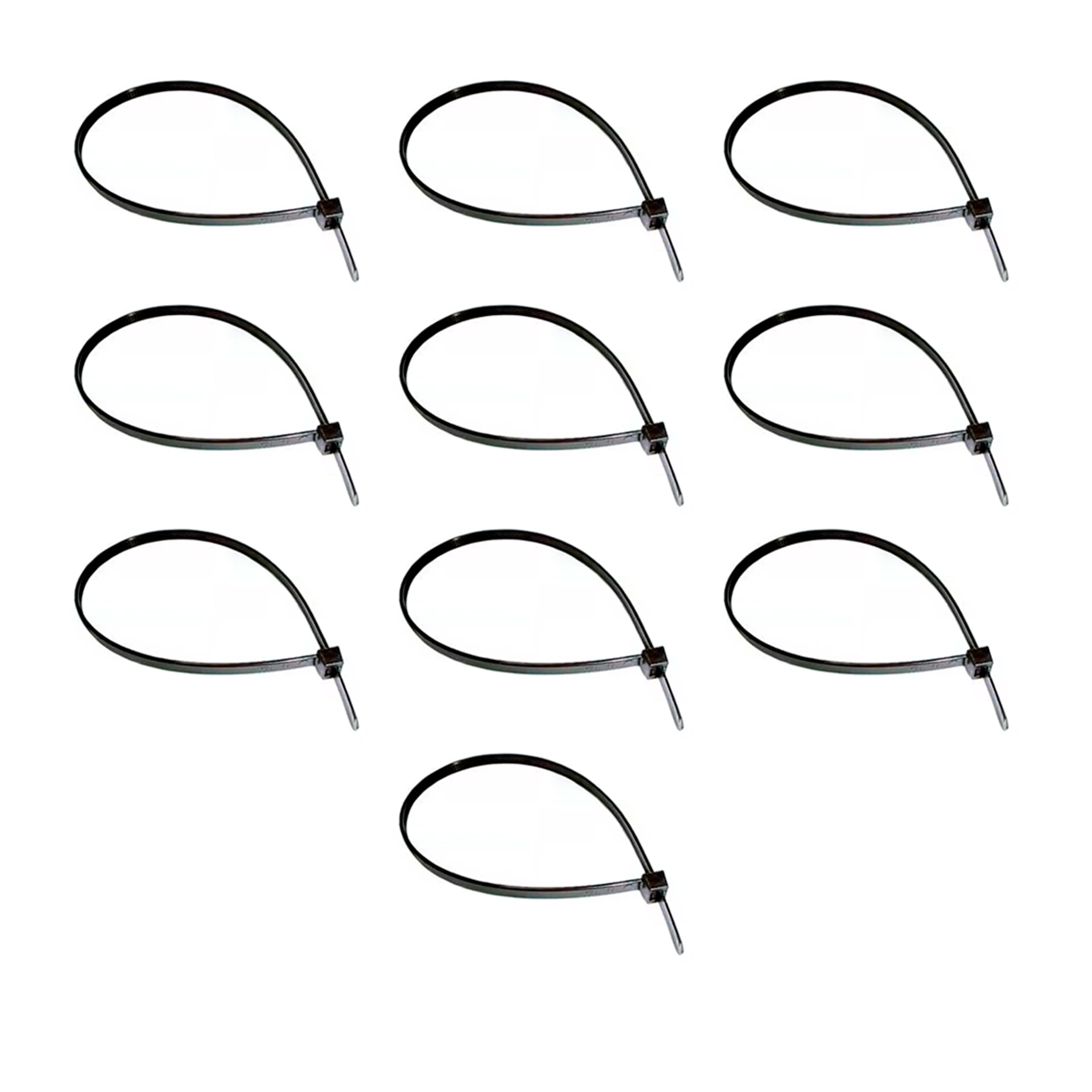 CAIXA 10 ABRACADEIRAS PLASTICO 283X4.8MMX1.5 ENFORCA GATO (CX.0049975490**10)