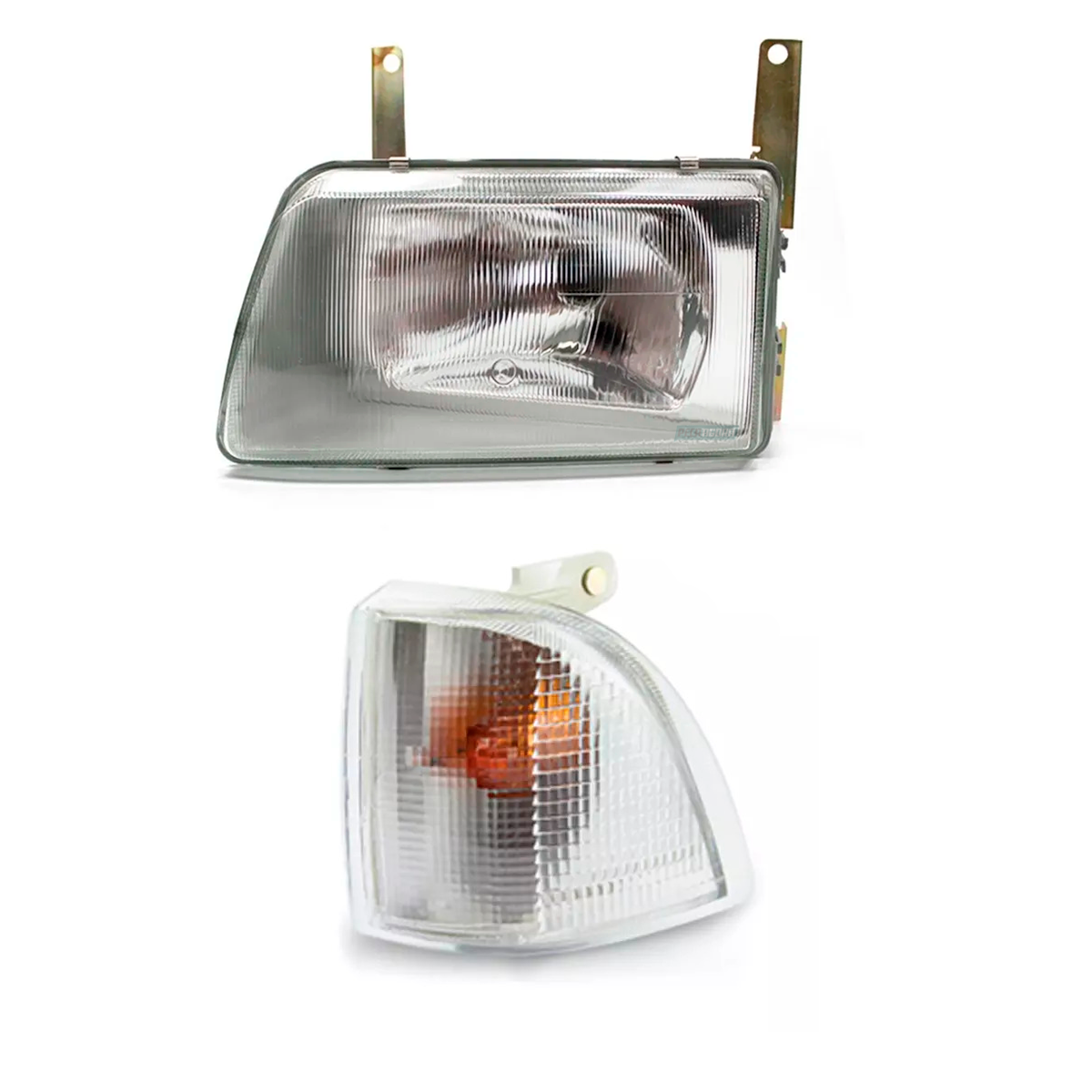 KIT FAROL E PISCA ESQUERDO FORD SAPAO F12000 F14000 93 A 98 (K.T72953045-PL04600