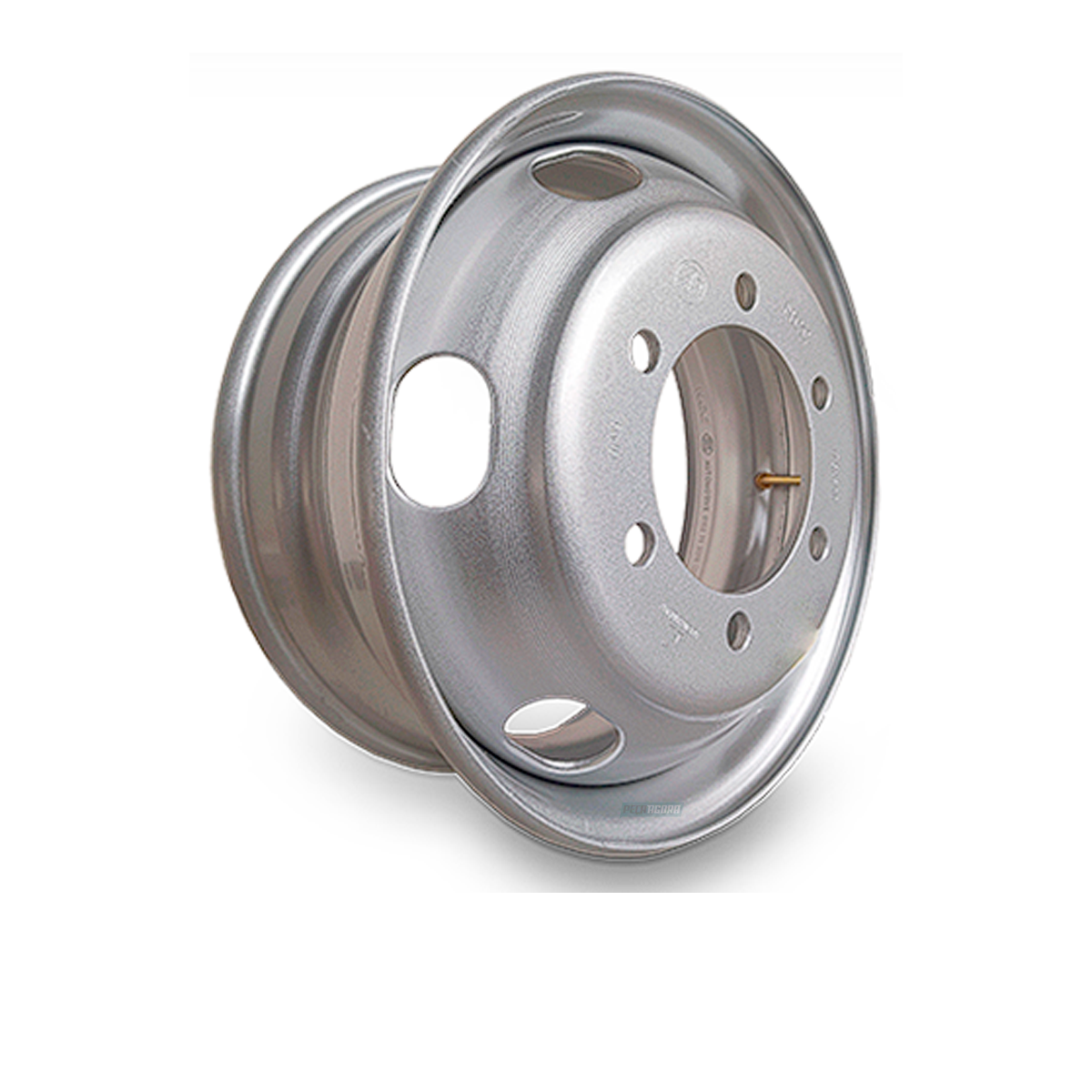 RODA DISCO ARO 17,5X6,0 6 FUROS RETOS PNEU 215 ACCELO (RODA-BZ2433)