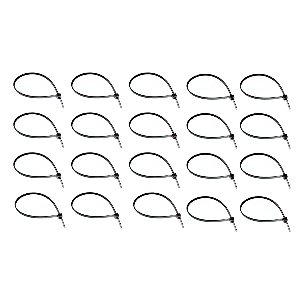 CAIXA 10 ABRACADEIRAS PLASTICO 283X4.8MMX1.5 ENFORCA GATO (CX.0049975490**10)