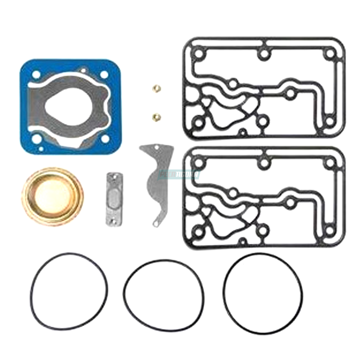 REPARO COMPRESSOR AR VW 19.320E 25.320E 31.320E 2006..17.320E 25.320E 2009. VOLK