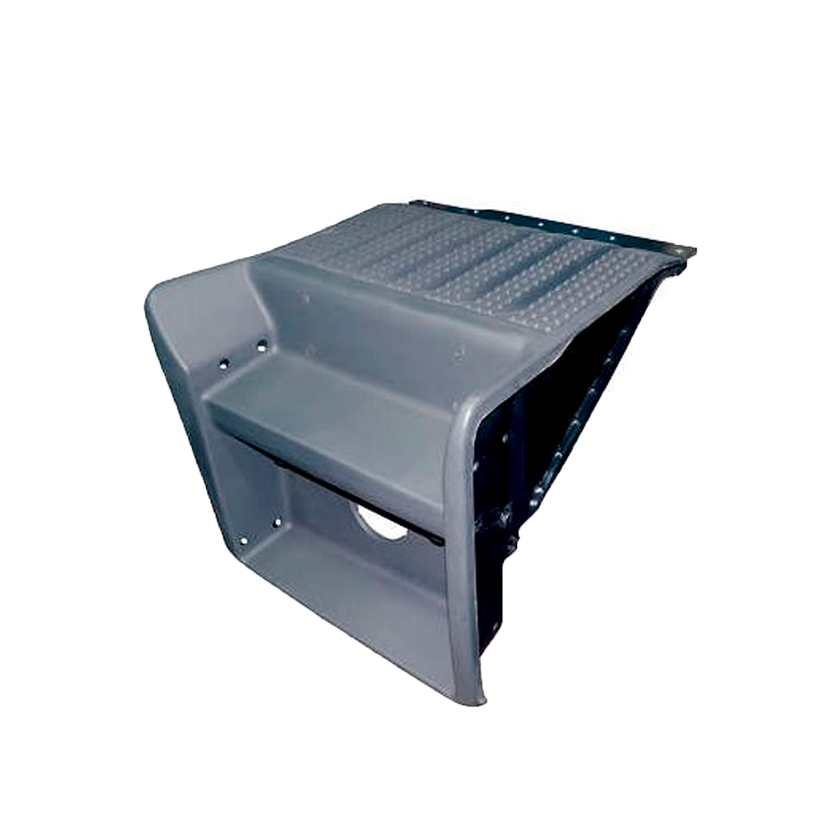 ESTRIBO TAMPA BATERIA ESQUERDA SCANIA SERIE 4 T 114 124 COMPLETO (1785531-209372