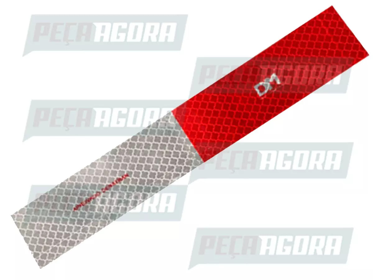 CAIXA 10 FAIXA REFLETIVA 30X5CM LADO DIREITO CAMINHAO CARRETA ONIBUS (CX.UNIAO1/