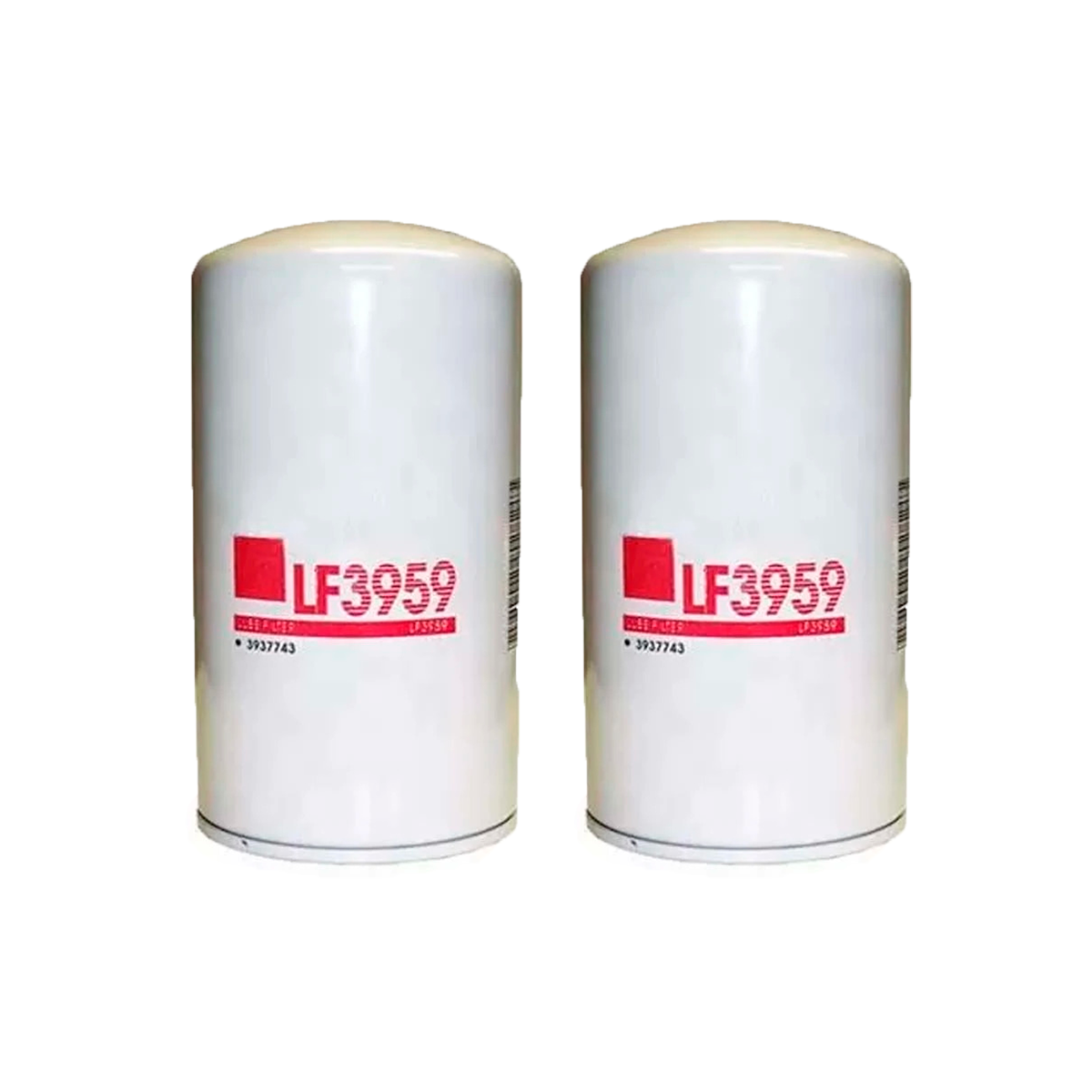 CAIXA 2 FILTROS OLEO MOTOR ESCAVADEIRAS ALLES DYNAPAC KOMATSU CASE TRATORES MASS